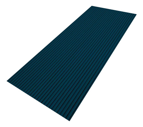 Tapete Emborrachado Cozinha Antiderrapante 4 Metros X 45cm Comprimento 4 M Cor Azul-marinho Desenho Do Tecido Liso Largura 45 Cm