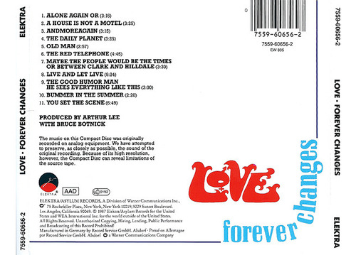Cd Forever Changes (love) Estándar