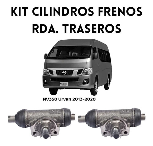 Cilindros Rueda Trasera Urvan Nv350 2018 Original