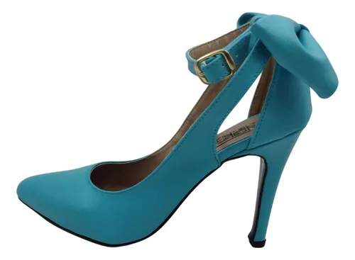 Tacones con online moño atras