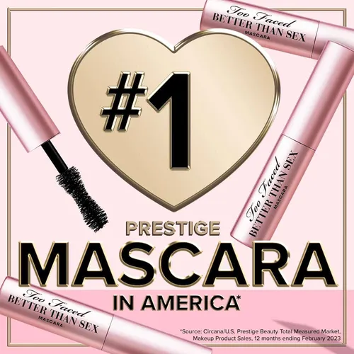 Máscara De Pestañas Too Faced Better Than Sex Para Dar Volum