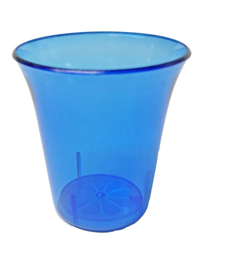 Vaso Shot Onza  35ml X100 Plástico Duro Colores Traslúcidos