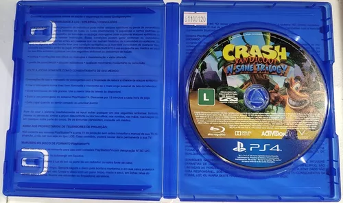 Combo Jogo Infantil Crash Trilogy + Ratchet & Clank Ps4 + Nf