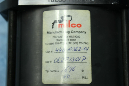 Milco Cylinder 446-10362-01 / 06271301p / 394-10355 Nos Dde