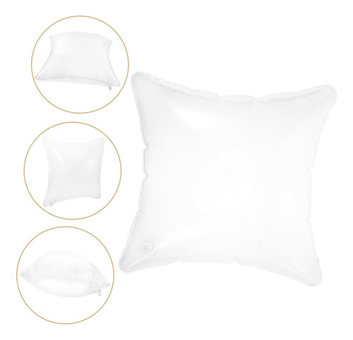 Almohada Inflable Transparente Cómoda Para Camping Y Viajes