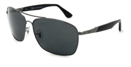 Culos De Sol Ray Ban Rb 3531 Cor Armação Cinza Lentes Cinza Fum