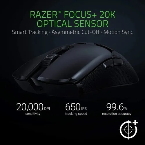 Imagen 3 de 7 de Mouse Inalambrico Gamer Razer Viper Ultimate 20k Dpi 74grms
