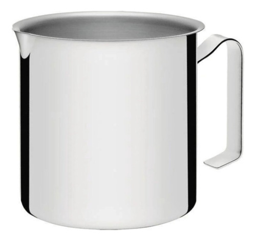 Caneco Fervedor De Indução Tramontina 2 Litros Allegra 14 Cm Leiteira Canecão Aço Inoxidável Alta Qualidade Premium Para Todos Os Tipos De Fogão Ferve Rápido Elegância Durabilidade Acabamento Brilhoso