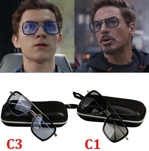 Lentes De Sol De 2 Piezas Tony Stark Iron Man