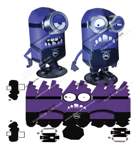 Minions Morados MercadoLibre