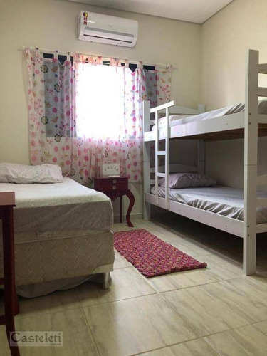Chácara Com 2 Dormitórios À Venda, 1200 M² Por R$ 690.000,00 - Jardim Monte Belo - Campinas/sp - Ch0025