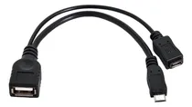 Comprar Cy Cable Micro Usb 2.0 Otg Host Flash Disk Power Para Tablet
