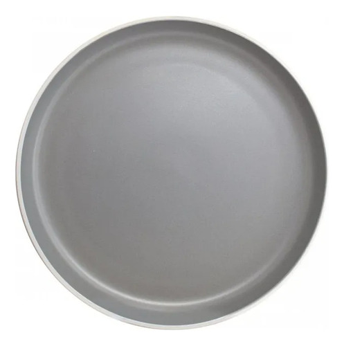 Plato Postre Sakura Porcelana Asphalt 20cm Apto Microondas