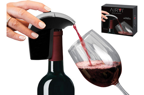 Dispensador Automático De Vino Airvi, Aireador De Vino Eléct