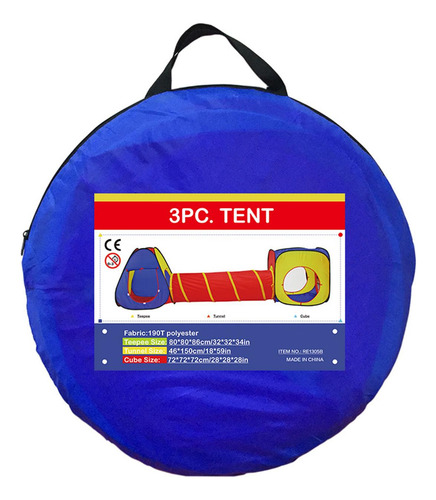 Play Tent Play Crawl Tunnel Toy Para Niños, Bebés, Niños