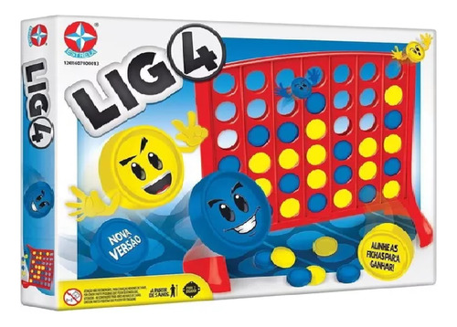 Brinquedo Lig 4 Da Estrela Novo Lacrado