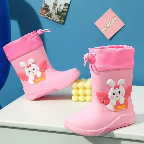 Bota De Agua Niño Niña Impermeable Lluvia Nieve 1822