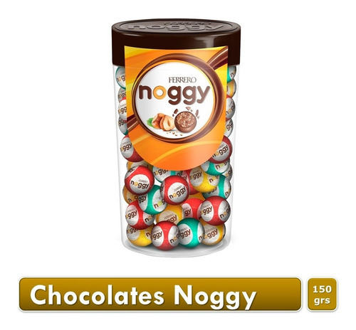 Chocolates Noggy Ferrero 150gr Vaso Acrilico