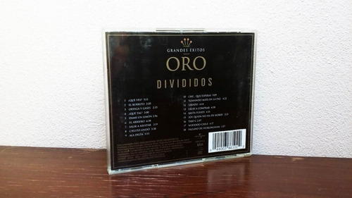Divididos - Oro Grandes Exitos * Cd Compilado * Mb Estado Estándar (Usado)