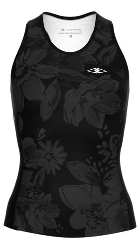 Musculosa Malaga Dama Summer Ziroox Ciclismo- Negro