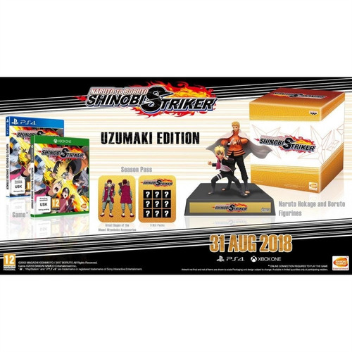 Naruto To Boruto Shinobi Striker Collectors Edition Ps4 Novo