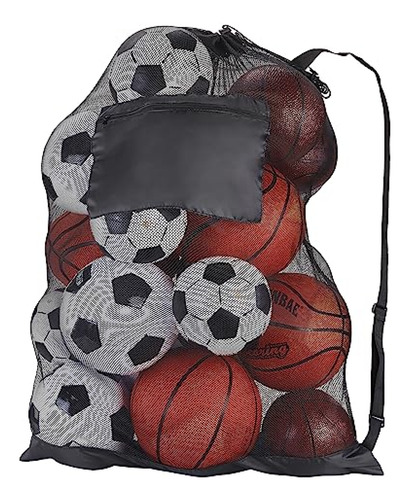 Bolso Para Balones  Mykunzite Premium Mesh Socce Bolsa Para