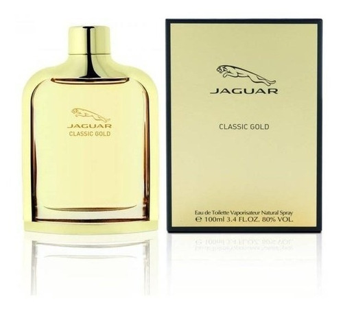 Perfume Jaguar Classic Gold Edt 100ml-100%original