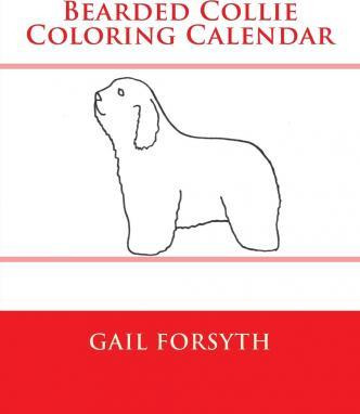 Libro Bearded Collie Coloring Calendar - Gail Forsyth