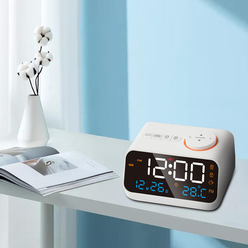 Calendario De Reloj Despertador Led Con Termómetro De