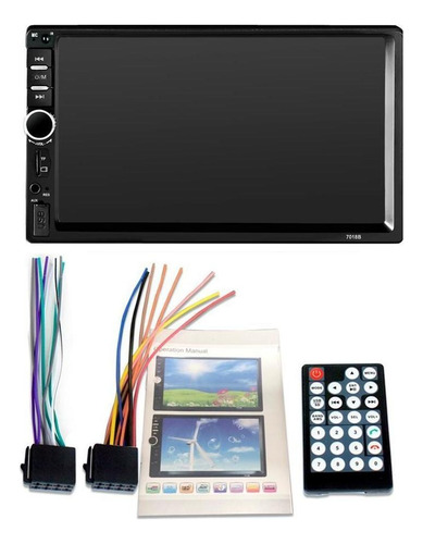 Zk Auto Car Stereo Con 7 En Pantalla Hd Usb Fm Radio