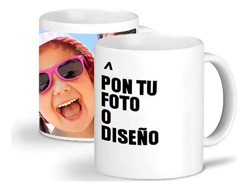 Taza Personalizada Grande Café Cerámica Resistente Regalo Taza Blanca Personalizada