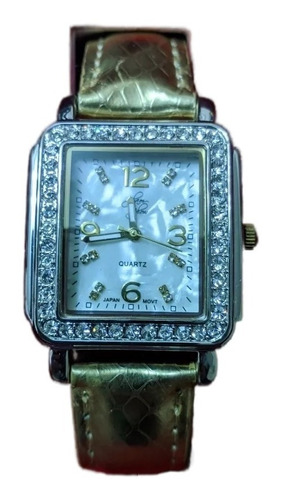 Reloj De Pulsera Glam & Glow Perfecto Lido Diseño Para Mujer