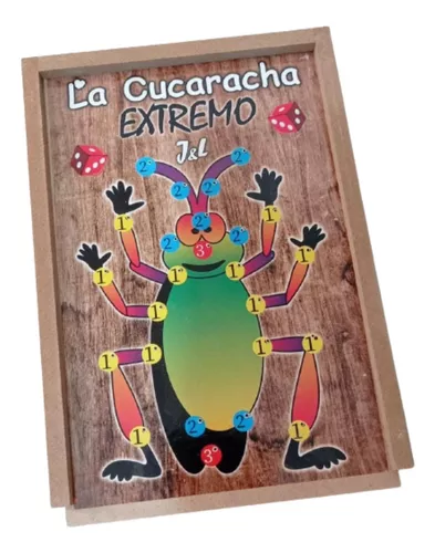 La Cucaracha Glow in the Dark Juego Mesa