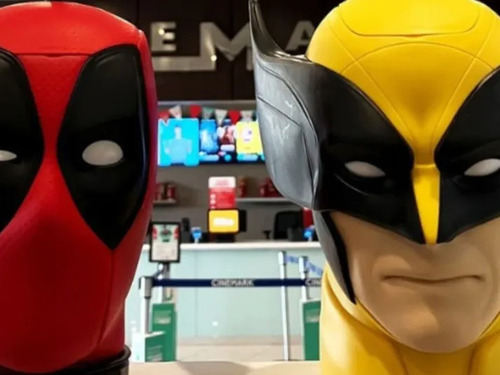 Vasos Coleccionable Deadpool And Wolverine Cinemark Original