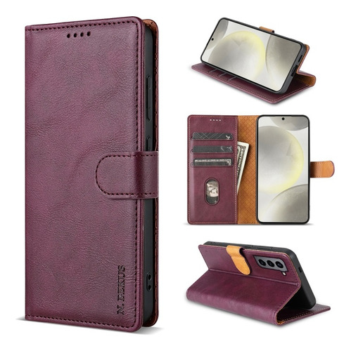Funda Clásica De Color Sólido Para Samsung S21/s22/s23/s24