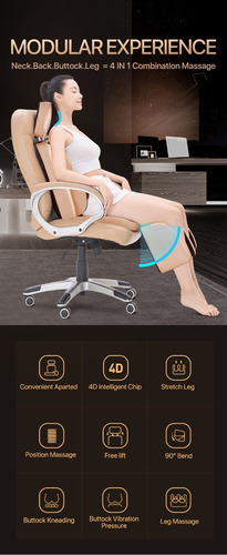 Cojín Portable Ajustable Masajeador Multifunción 110v Hy-663