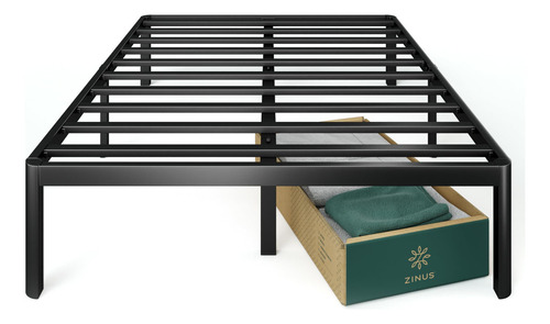Estructura De Cama Plataforma Metal 16 Pulgadas Soporte Colc