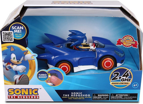 Sonic The Hedgehog Coche Control Remoto Sonic, 2020