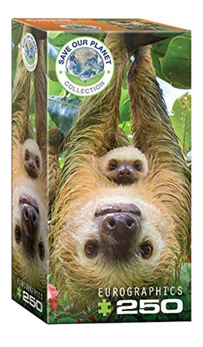 Puzle Eurographics Sloths De 250 Piezas