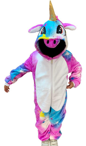 Pijama Termica Unicornio Para Dama Tela Peluche