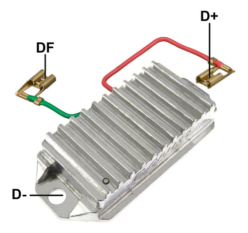 Regulador De Voltagem Volkswagen 13.130 Motor Mwm Ga058r 14v