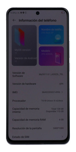 Imagen 2 de 6 de Telefono Zte Axon 30