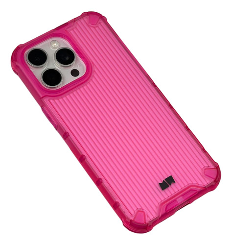 Funda Protector De Celular Mowo Walks Colors Para Iphone Rosa Iphone 12 / 12 Pro