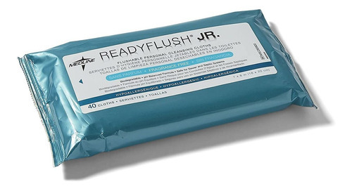 Medline Msc263820 Readyflush Jr. Toallitas Desechables Paqu