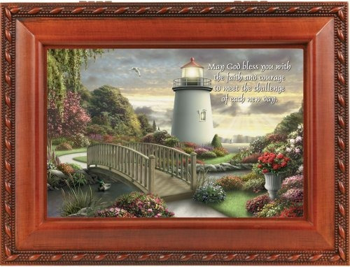 Fe & Courage Woodgrain Inspirational Cottage Garden Tradicio