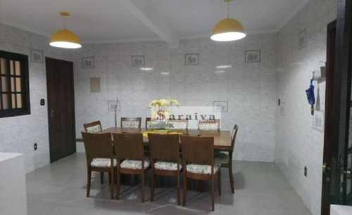 Imagem 12 de 24 de Sobrado À Venda, 495 M² Por R$ 1.449.000,00 - Campestre - Santo André/sp - So1128