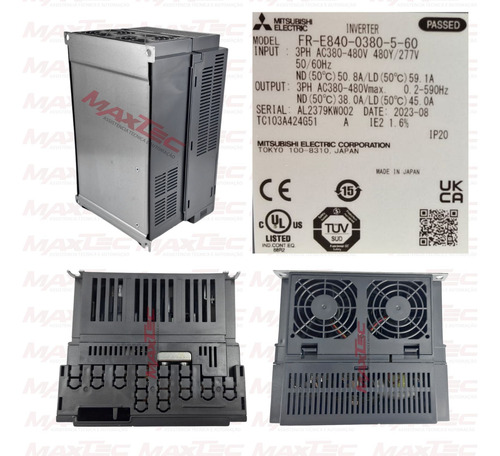 Inversor De Frequencia Mitsubishi 25cv 380v E840 Trifásico