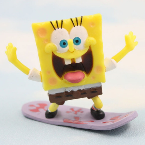 Bob Esponja Colección 8pz (Usado)