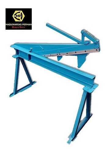 Imagen 2 de 4 de Cizalla Para Chapa Guillotina Manual - 1000mm - Hasta 1.6mm