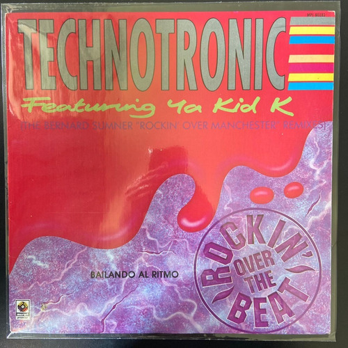 Vinilo Technotronic  Rockin' Over The Beat Che Discos